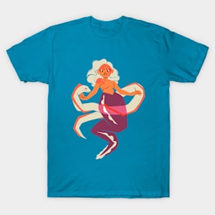 Mermaid with an eel T-Shirt